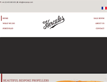 Tablet Screenshot of hercprops.com